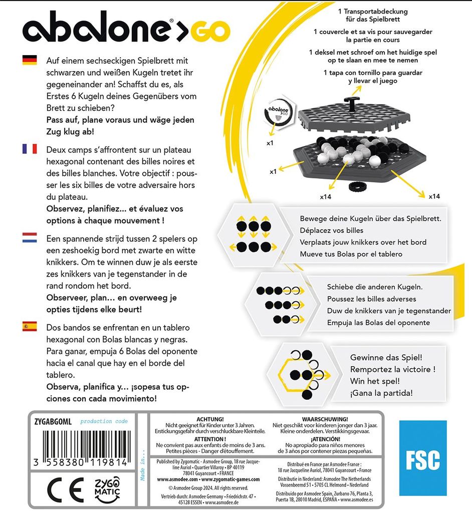 Weitere Ansicht: Abalone Go | Michael Lalet, Laurent Lévi