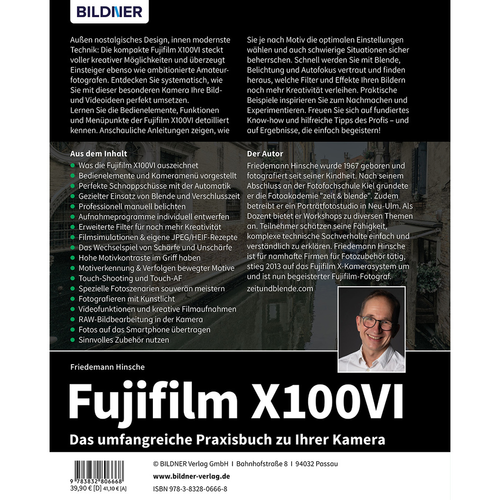 Weitere Ansicht: Fujifilm X100VI: Das umfangreiche Praxisbuch zu Ihrer Kamera | Friedemann Hinsche