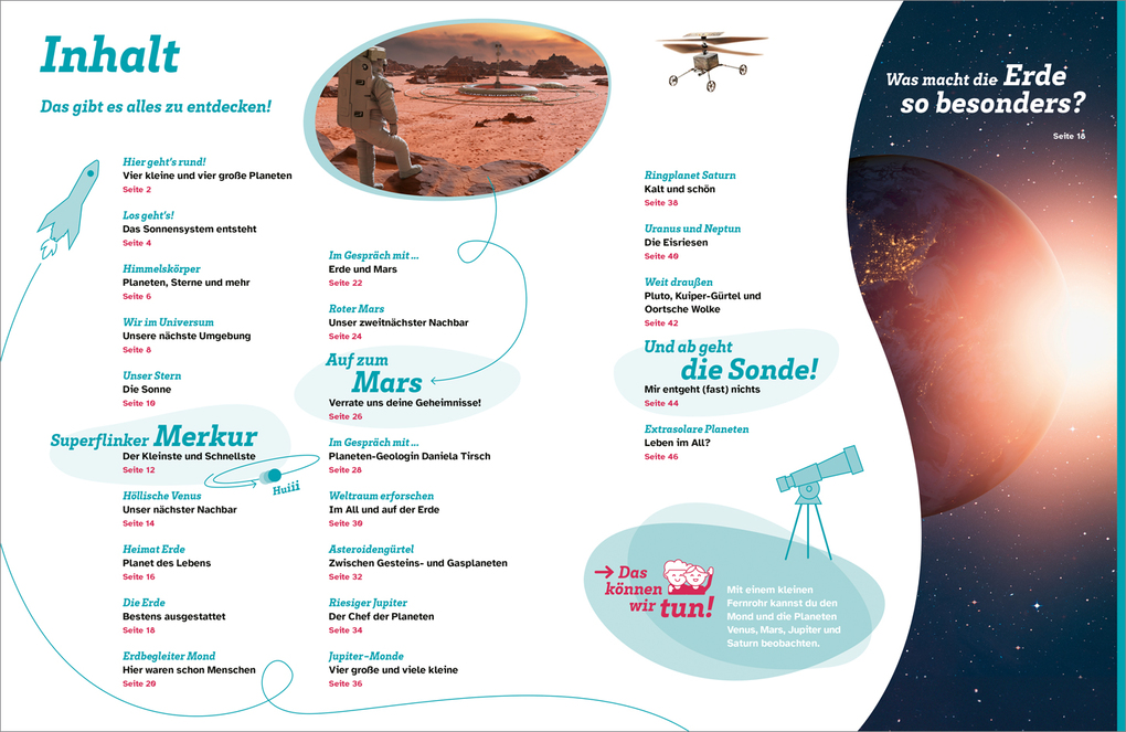 Weitere Ansicht: WAS IST WAS Planeten. Unsere fernen Nachbarn | Manfred Baur