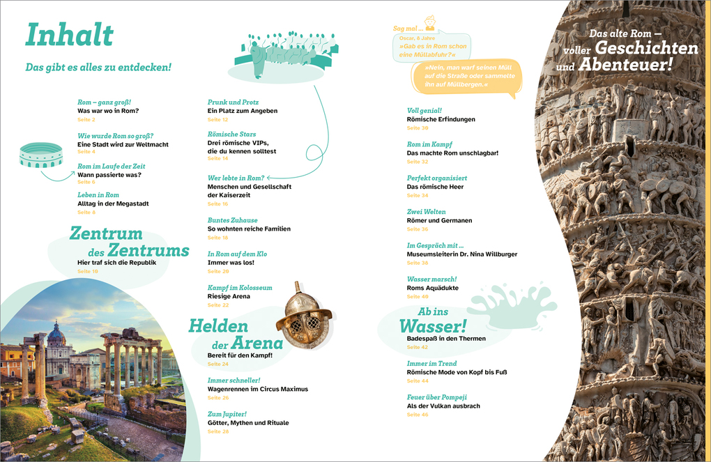 Weitere Ansicht: WAS IST WAS Das alte Rom. Eine Stadt verändert die Welt | Andrea Schaller