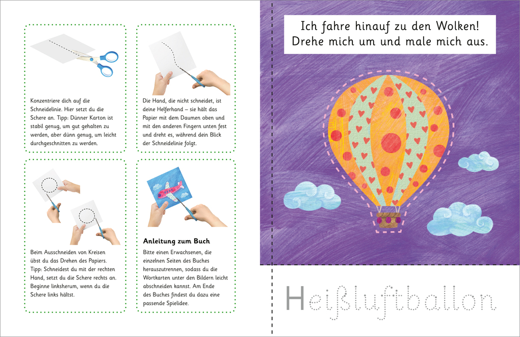 Weitere Ansicht: Schnippel-Spaß. Fahrzeuge. Schneiden - Malen - Nachspuren | Amanda Lott