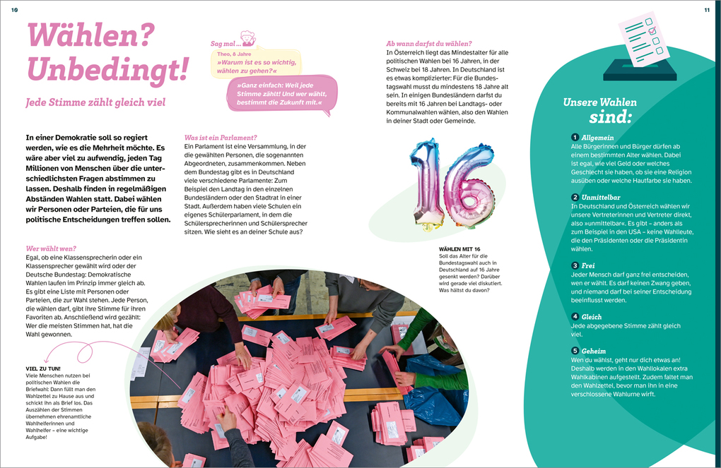 Weitere Ansicht: WAS IST WAS Demokratie. Deine Stimme zählt | Andrea Weller-Essers