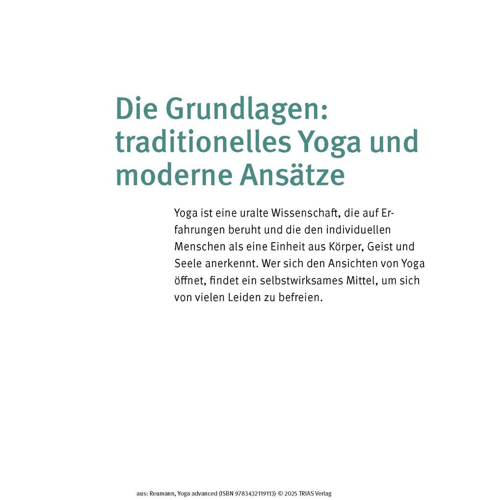 Weitere Ansicht: Yoga advanced | Friederike Reumann