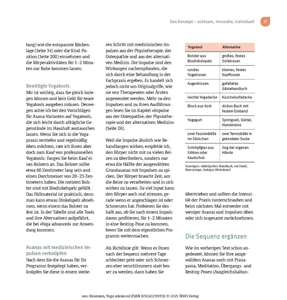 Weitere Ansicht: Yoga advanced | Friederike Reumann