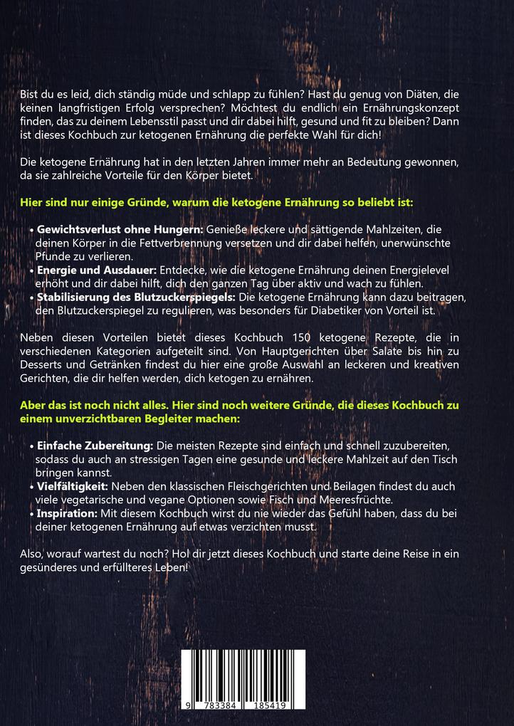 Weitere Ansicht: Das große Ketogene Ernährung Buch | Julia Baumann