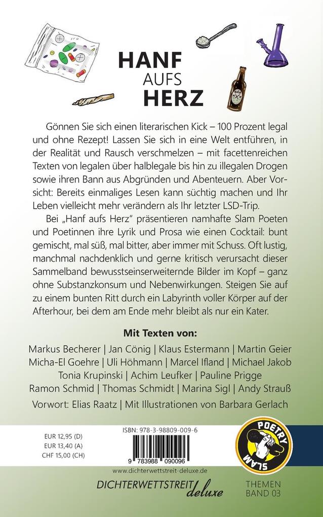 Weitere Ansicht: Hanf aufs Herz | Elias Raatz, Micha-El Goehre, Andy Strauß, Marina Sigl, Michael Jakob
