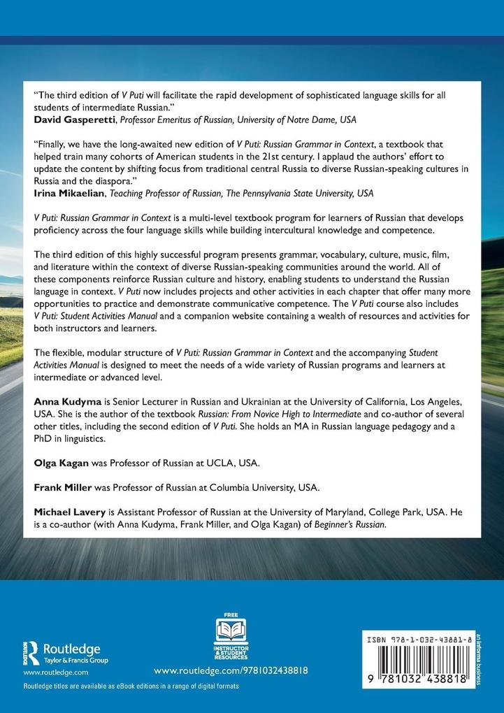 Weitere Ansicht: V Puti | Anna Kudyma, Frank Miller, Olga Kagan