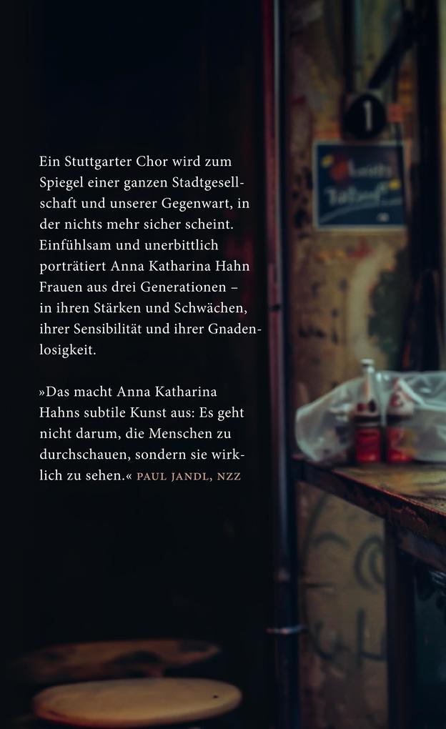 Weitere Ansicht: Der Chor | Anna Katharina Hahn