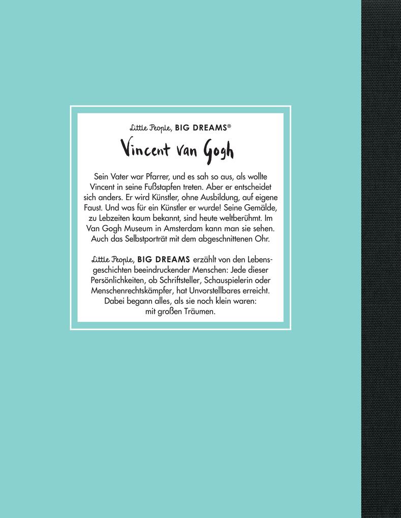 Weitere Ansicht: Little People, Big Dreams - Vincent van Gogh | María Isabel Sánchez Vegara