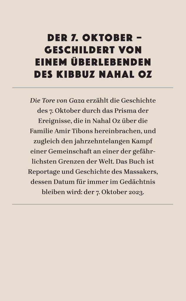 Weitere Ansicht: Die Tore von Gaza | Amir Tibon