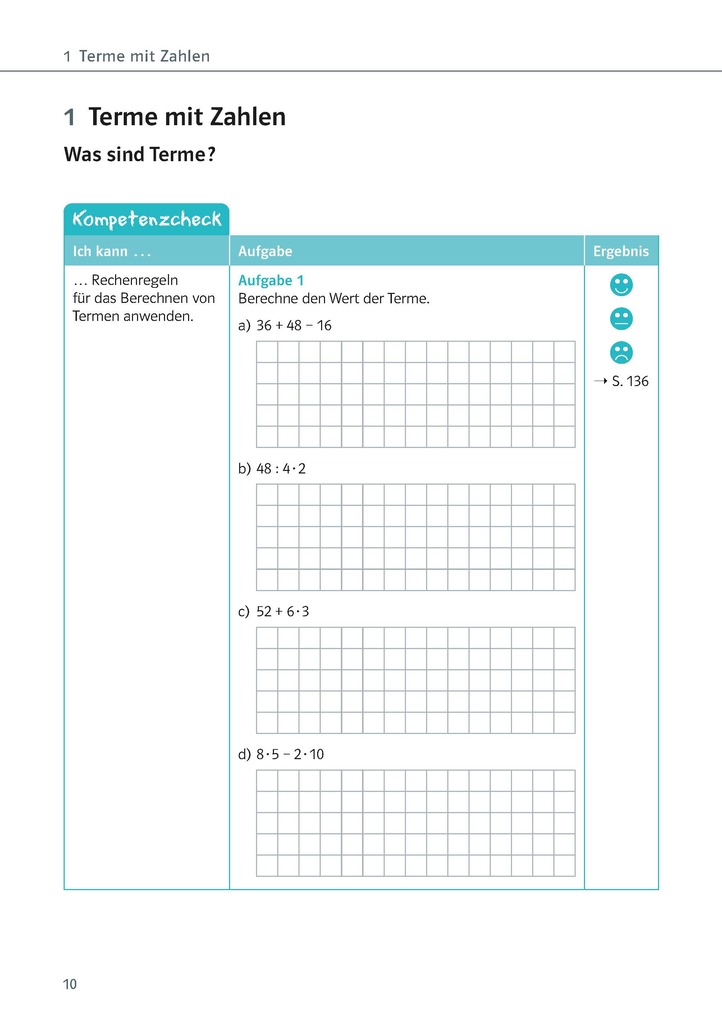Weitere Ansicht: Ich kann Mathe - Terme und Gleichungen 7./8. Klasse