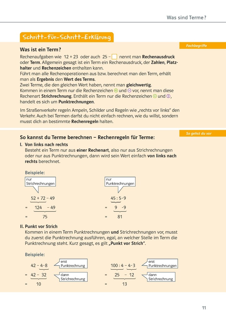 Weitere Ansicht: Ich kann Mathe - Terme und Gleichungen 7./8. Klasse