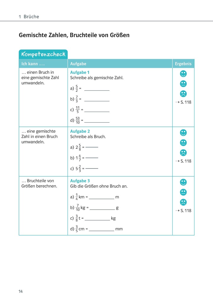 Weitere Ansicht: Ich kann Mathe - Brüche und Dezimalzahlen 5./6. Klasse