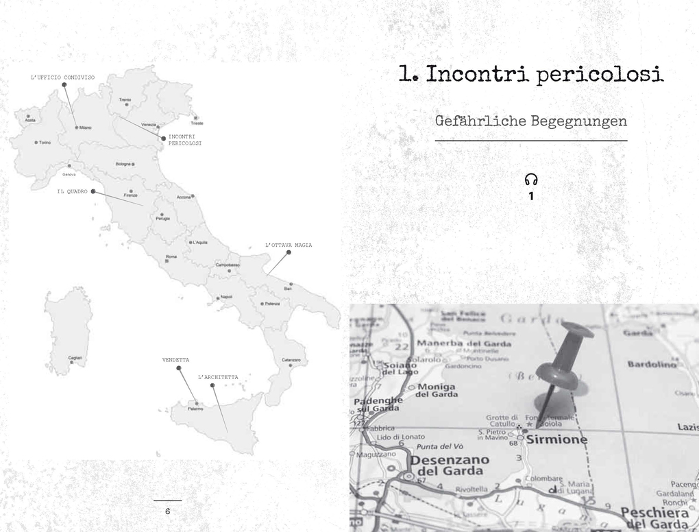 Weitere Ansicht: Langenscheidt Krimi zweisprachig Italienisch (A2/B1) - Incontri pericolosi | Valerio Vial, Giovanni Garelli