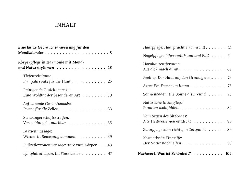 Weitere Ansicht: Körperpflege und Kosmetik im Rhythmus des Mondes | Johanna Paungger, Thomas Poppe