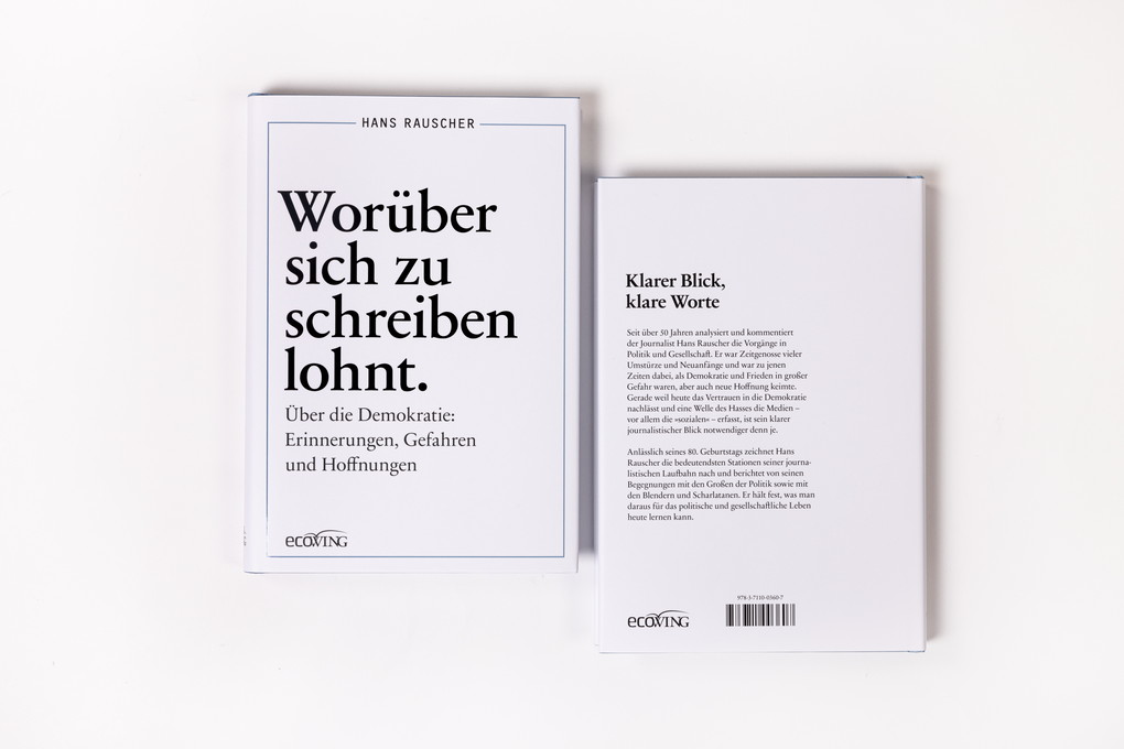 Weitere Ansicht: Worüber sich zu schreiben lohnt | Hans Rauscher