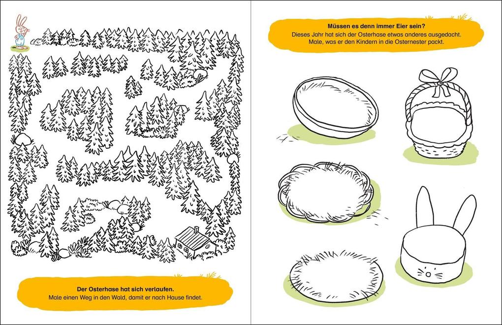 Weitere Ansicht: Mein Oster-Kritzelbuch