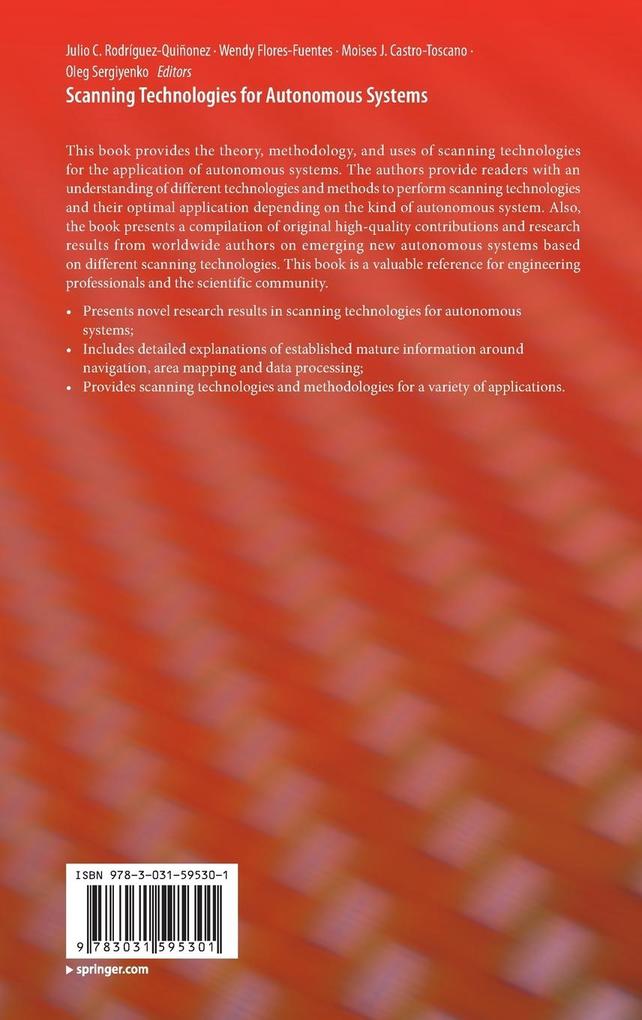 Weitere Ansicht: Scanning Technologies for Autonomous Systems