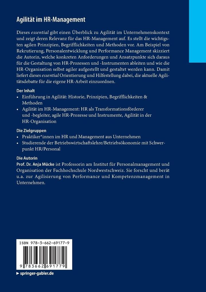 Weitere Ansicht: Agilität im HR-Management | Anja Mücke