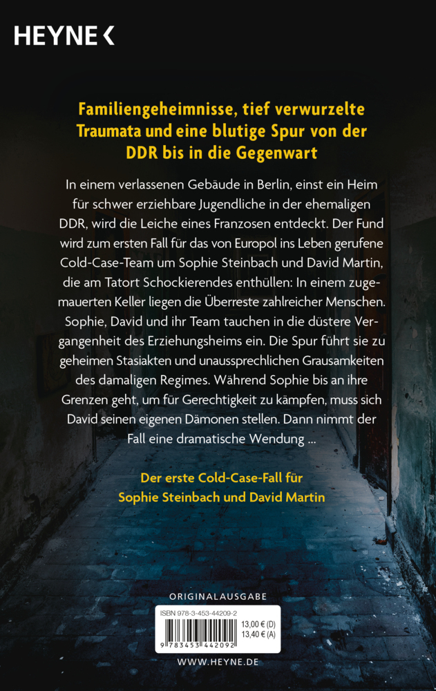 Weitere Ansicht: Todeskeller. Das Cold-Case-Team Berlin ermittelt | Nica Stevens, Andreas Suchanek