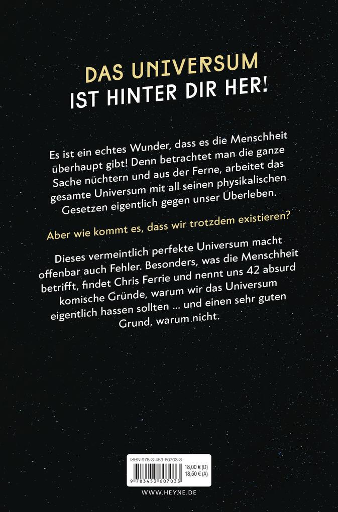 Weitere Ansicht: 42 Gründe, das Universum zu hassen | Chris Ferrie, Wade David Fairclough, Byrne LaGinestra