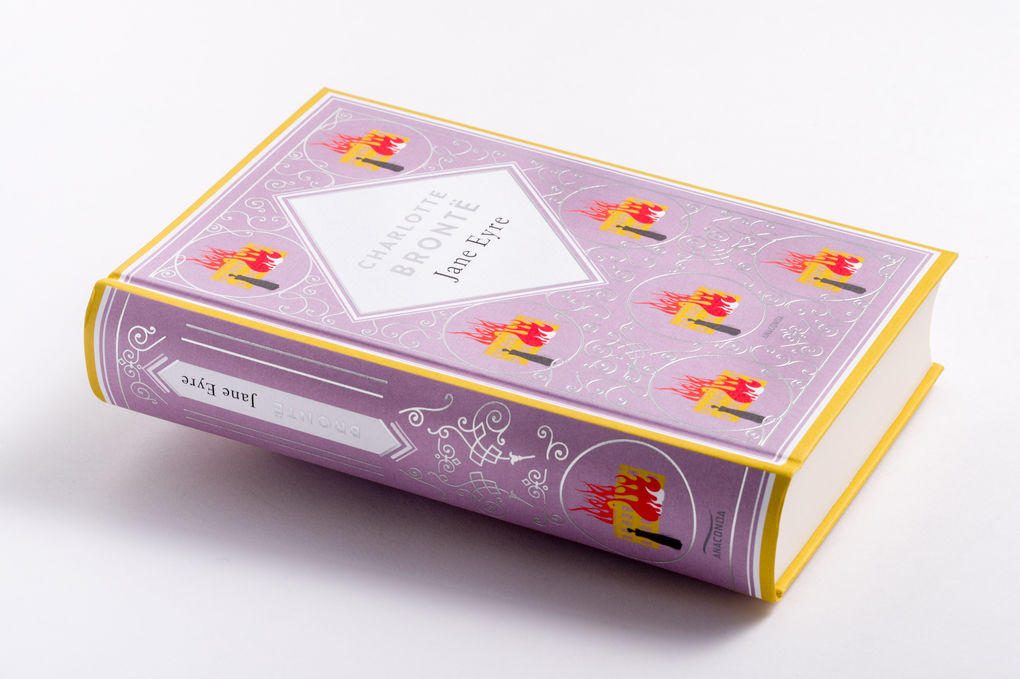Weitere Ansicht: Charlotte Brontë, Jane Eyre. Schmuckausgabe mit Silberprägung | Charlotte Brontë