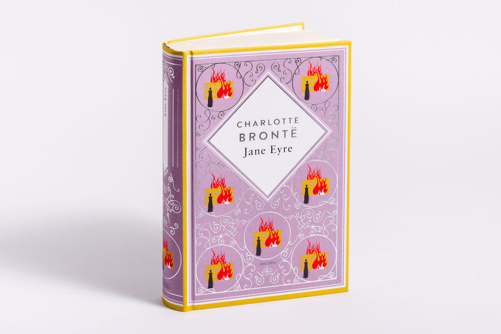 Weitere Ansicht: Charlotte Brontë, Jane Eyre. Schmuckausgabe mit Silberprägung | Charlotte Brontë