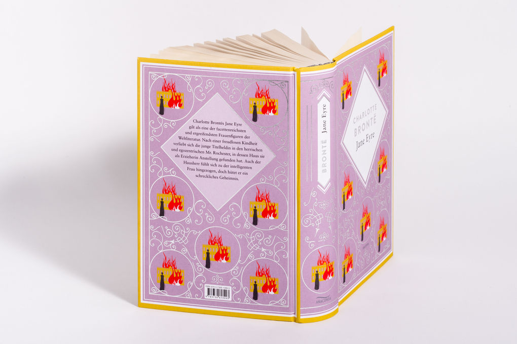 Weitere Ansicht: Charlotte Brontë, Jane Eyre. Schmuckausgabe mit Silberprägung | Charlotte Brontë