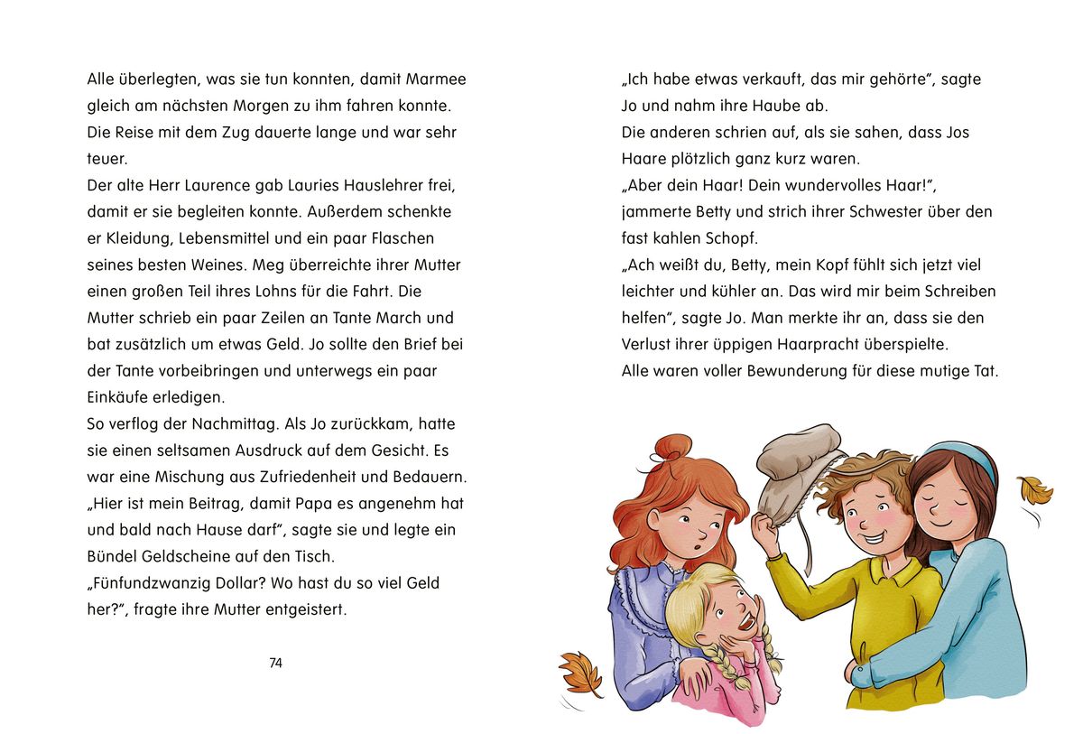 Weitere Ansicht: Betty und ihre Schwestern | Louisa May Alcott, Karen Christine Angermayer