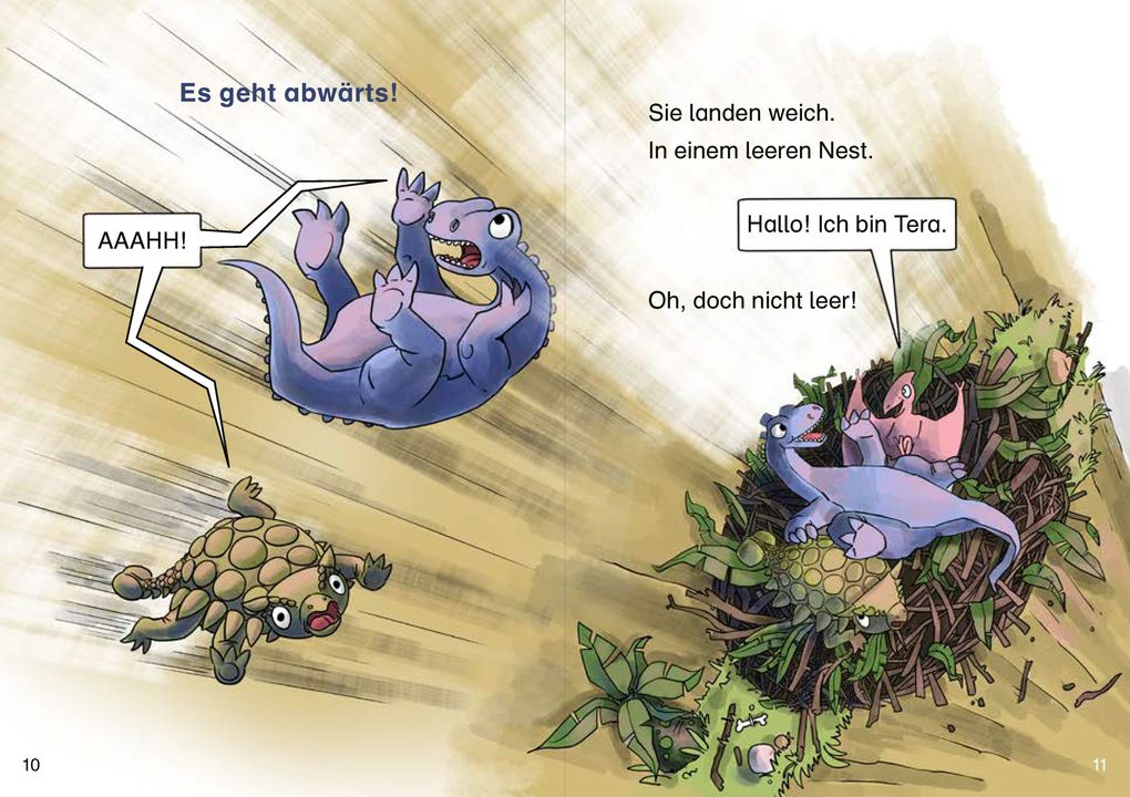 Weitere Ansicht: Flucht vor dem T-Rex | Sandra Grimm