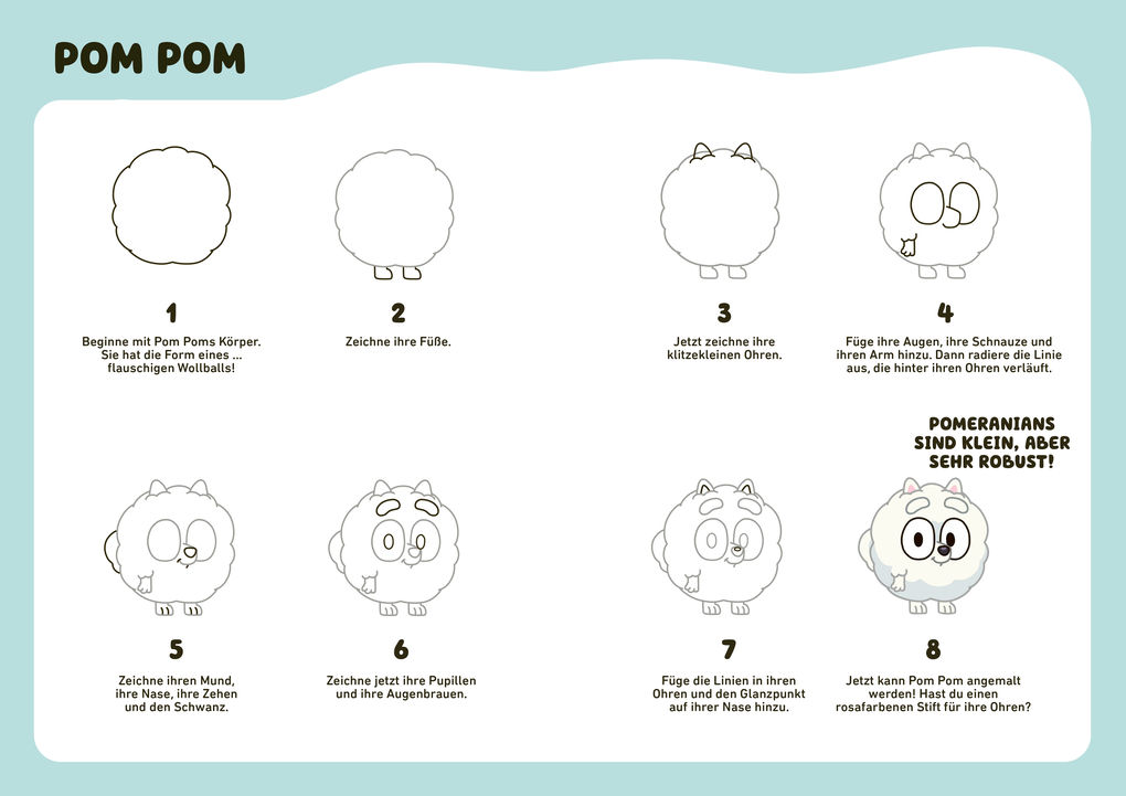 Weitere Ansicht: BLUEY - Zeichnen lernen