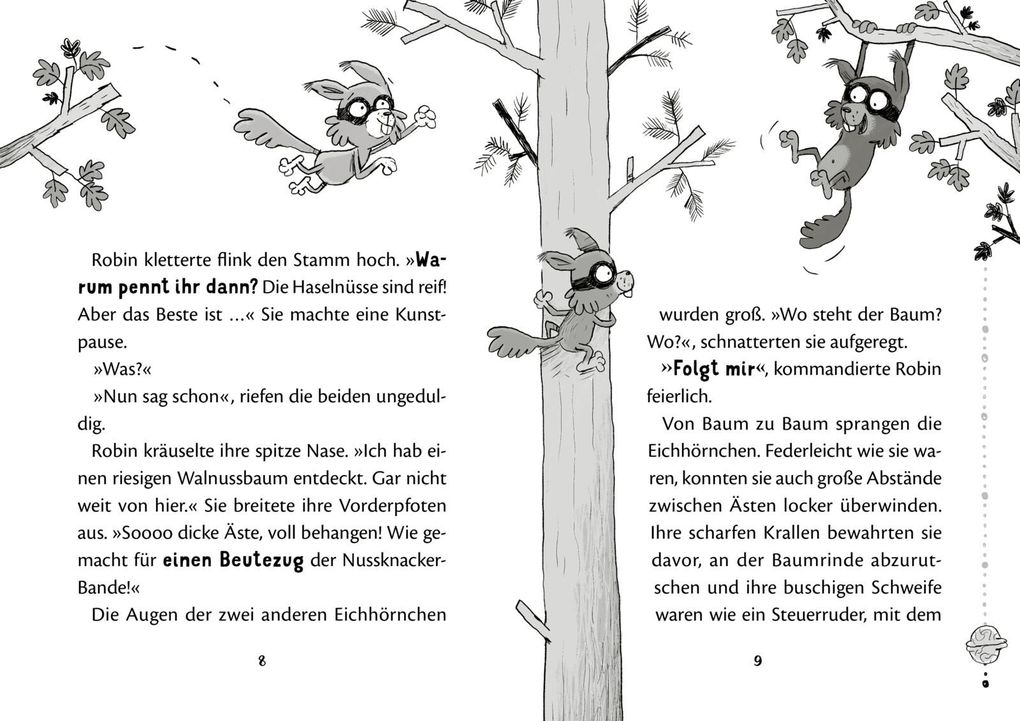 Weitere Ansicht: Nussknacker-Bande 2: Verpeilt und zugemäht! | Heike Eva Schmidt