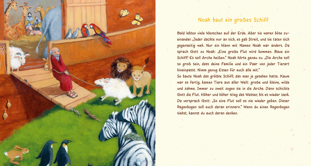 Weitere Ansicht: Kinderbibel für die Kleinsten (Pappbilderbuch) | Annette Langen