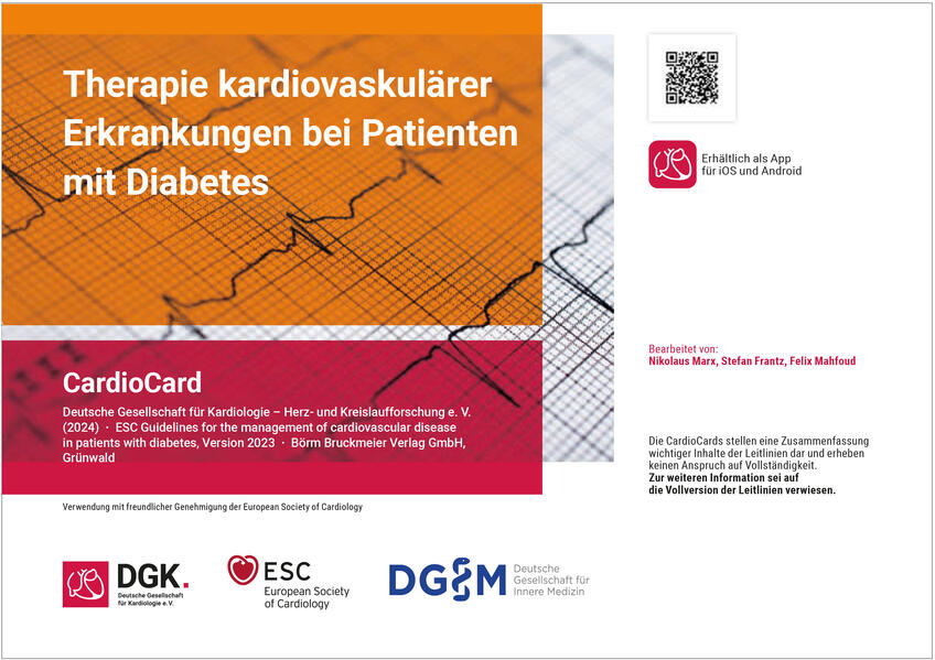 Produktbild: Therapie kardiovaskulärer Erkrankungen bei Patienten mit Diabetes