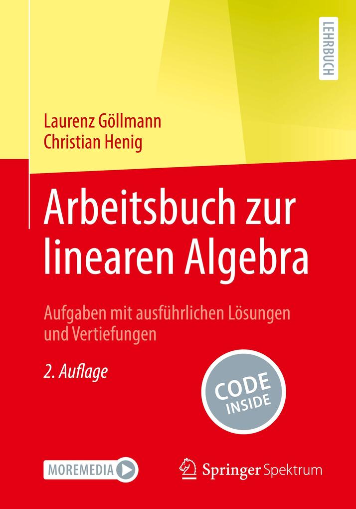 Produktbild: Arbeitsbuch zur linearen Algebra | Laurenz Göllmann, Christian Henig