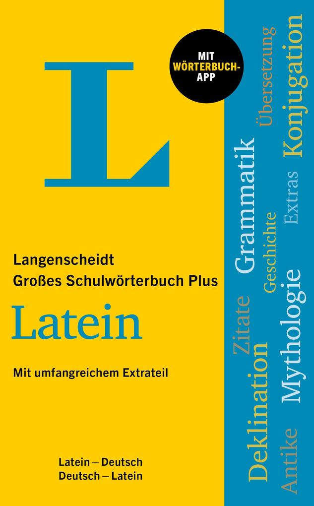 Produktbild: Langenscheidt Großes Schulwörterbuch Plus Latein