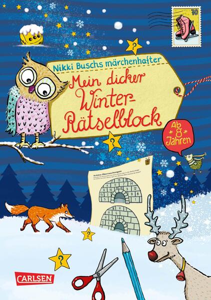 Produktbild: Mein dicker Winter-Rätselblock | Nikki Busch
