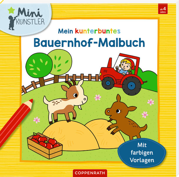 Produktbild: Mein kunterbuntes Bauernhof-Malbuch