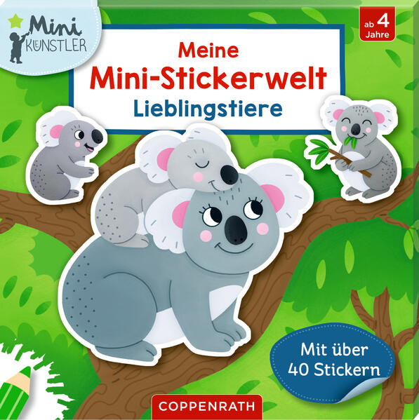 Produktbild: Meine Mini-Stickerwelt - Lieblingstiere