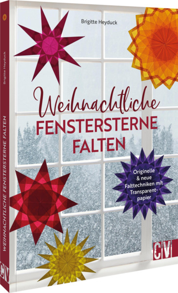 Produktbild: Weihnachtliche Fenstersterne falten | Brigitte Heyduck