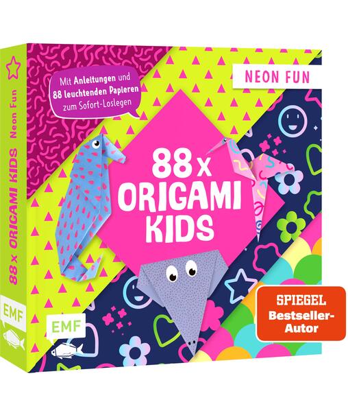 Produktbild: 88 x Origami Kids - Neon Fun | Thade Precht