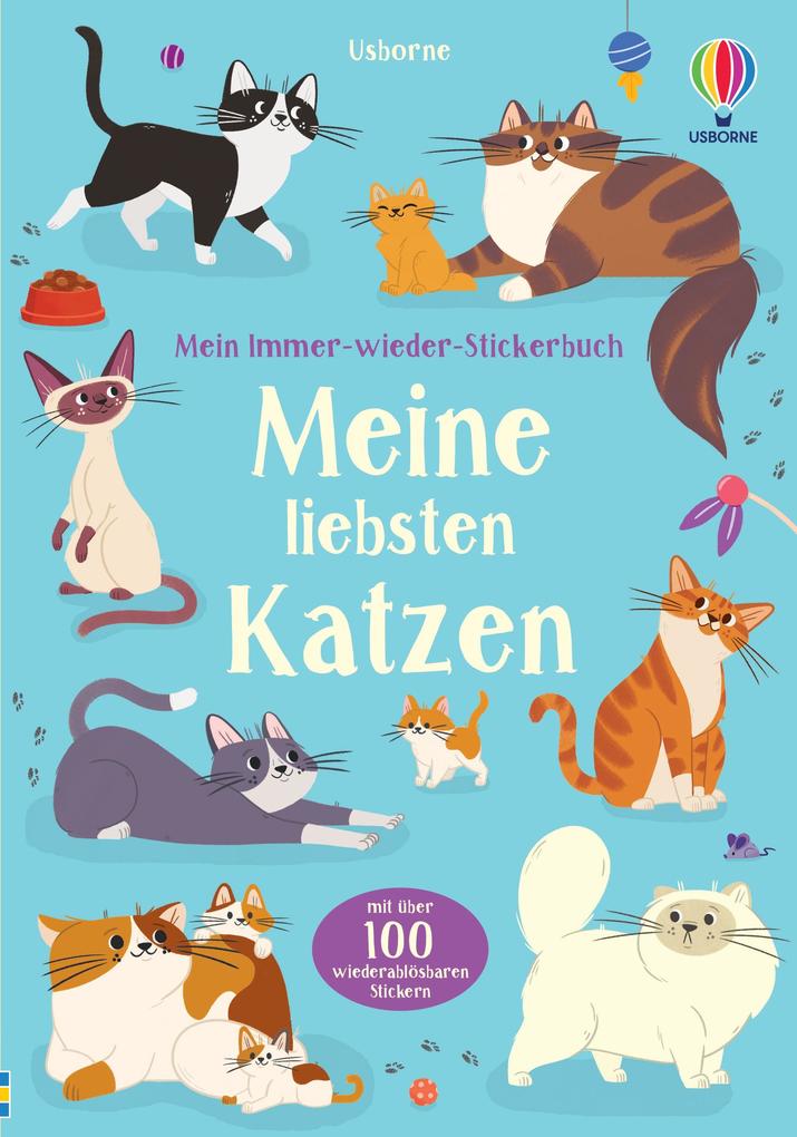 Produktbild: Mein Immer-wieder-Stickerbuch: Meine liebsten Katzen