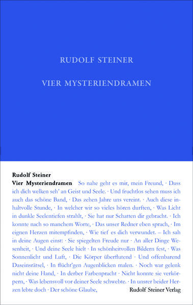 Produktbild: Vier Mysteriendramen | Rudolf Steiner, Ralf Machunze