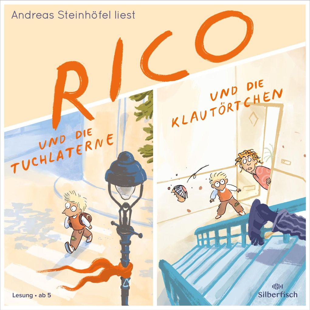 Produktbild: Rico und die Tuchlaterne und Rico und die Klautörtchen | Andreas Steinhöfel