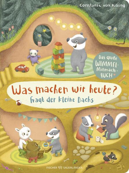 Produktbild: Was machen wir heute?, fragt der kleine Dachs