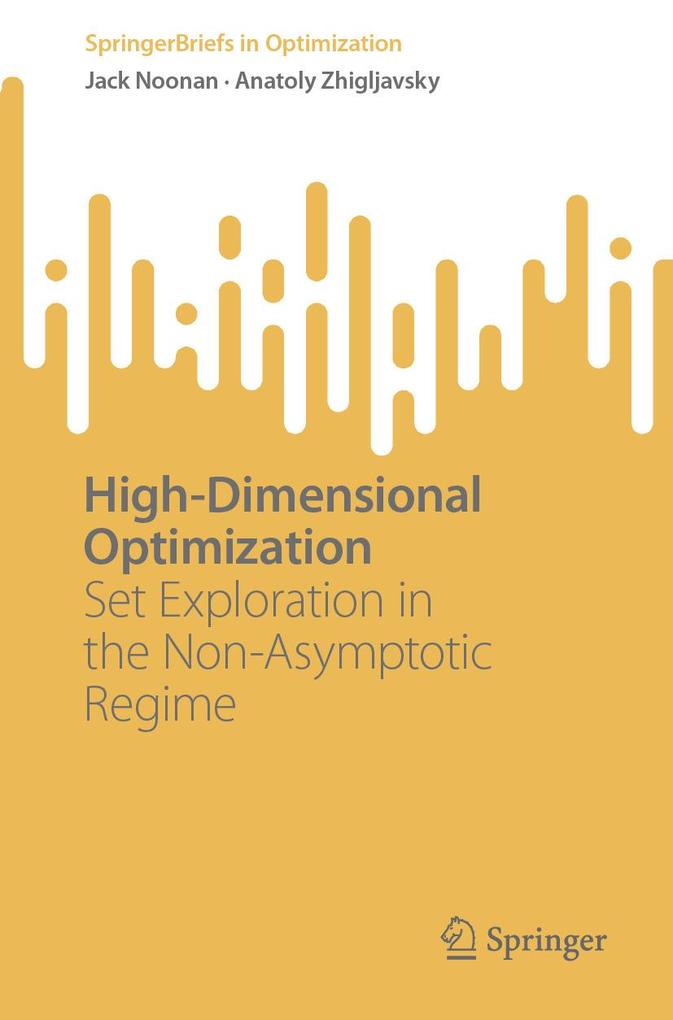 Produktbild: High-Dimensional Optimization | Jack Noonan, Anatoly Zhigljavsky