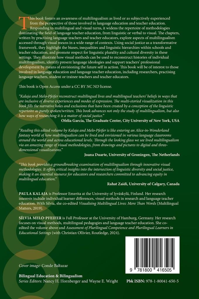 Weitere Ansicht: Visualising Language Students and Teachers as Multilinguals