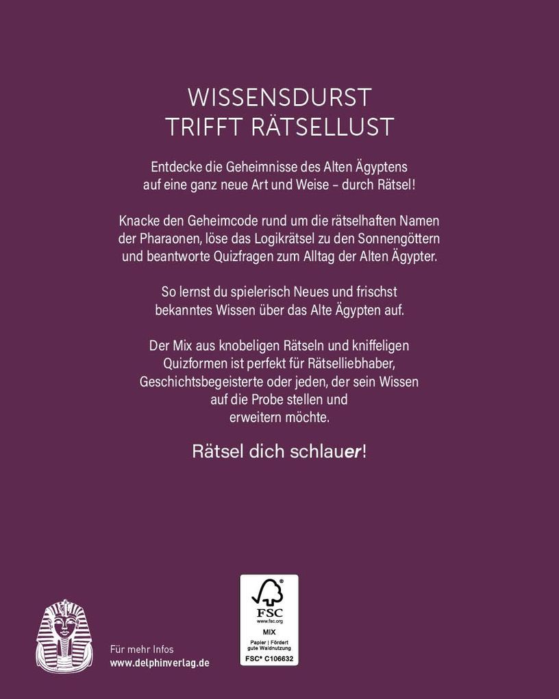 Weitere Ansicht: Das Alte Ägypten I Wissen in Rätseln | Frauke Sonnabend