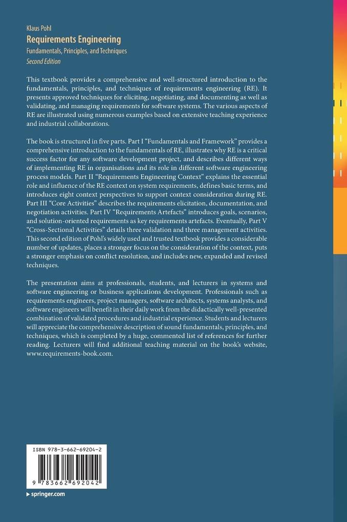 Weitere Ansicht: Requirements Engineering | Klaus Pohl