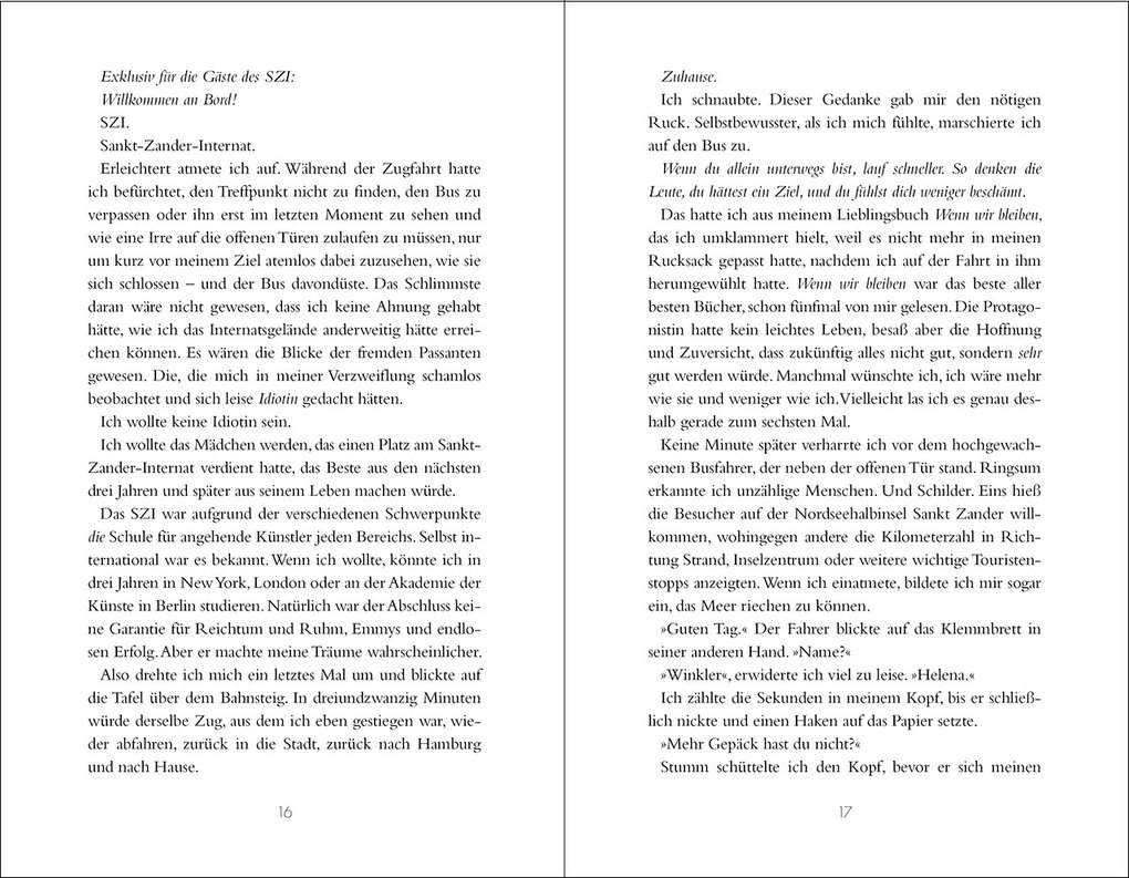 Weitere Ansicht: Warum willst du jetzt schon gehen? | Gabriella Santos de Lima